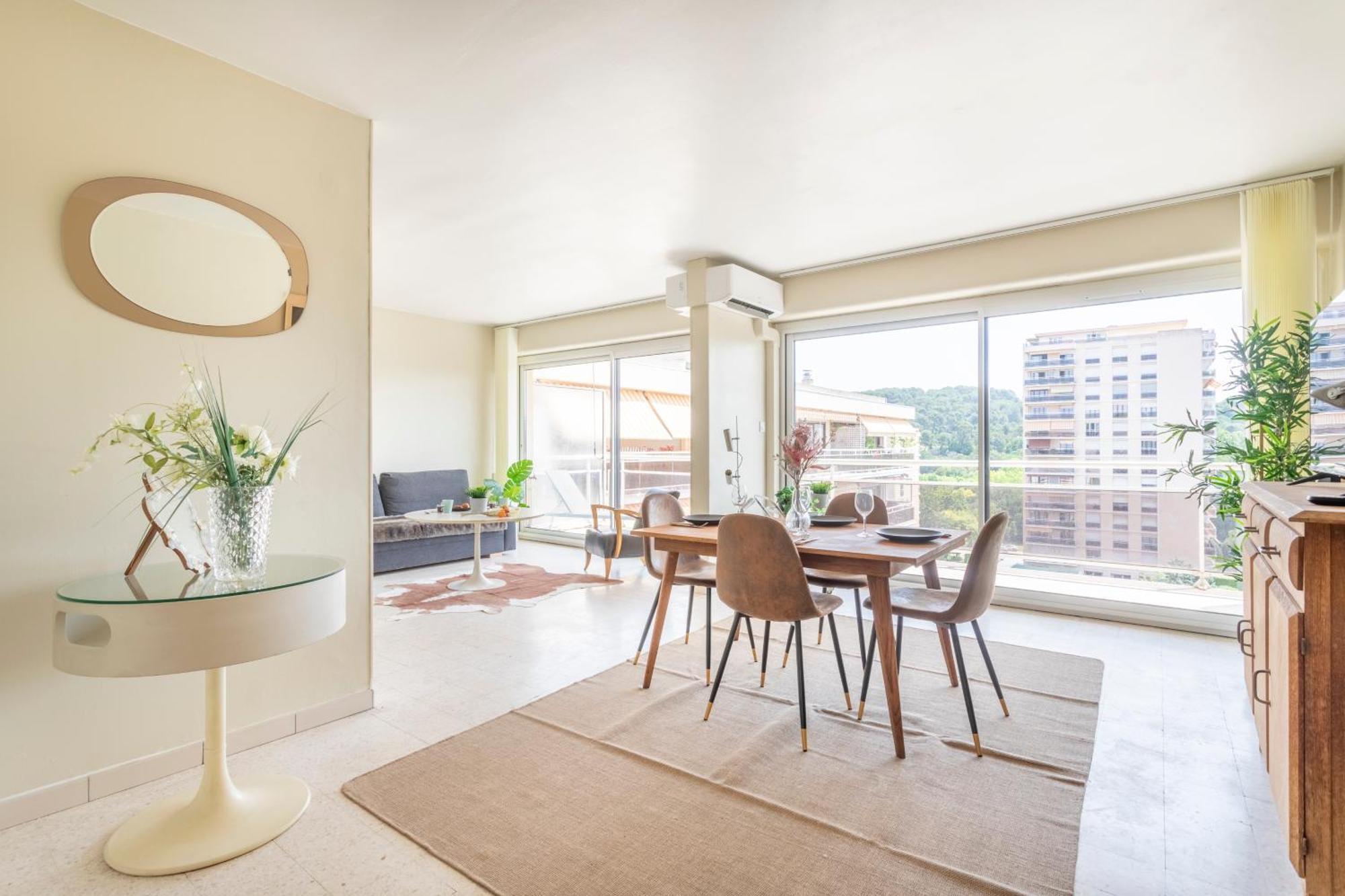 Grand T2 Lumineux Et Climatise Avec Balcon Apartman Aix-en-Provence Kültér fotó